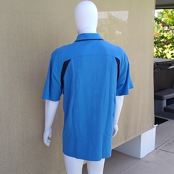 NWT Devon & Jones Men's Sporty Drytec 20 Performance Colorblock Polo - Size 3XL - Picture 3 of 8